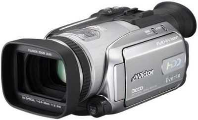 JVC KENWOOD Victor Everio Video Camera Hi-Vision Hard Disk Movie 60GB GZ-HD7-S
