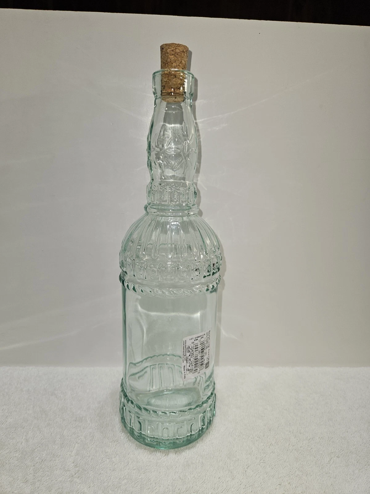 Bromioli Rocco Assisi Glass Oil Bottles With Corks Box Of 6, 24oz Bottles
