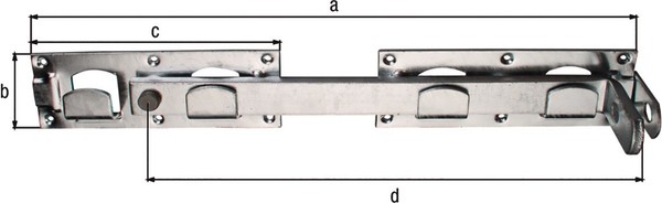 DoppeltorüBerwurf Links / Rechts Verwendbar 430X70X180X333Mm Loch-Ø5 Mm 12 Gah-image