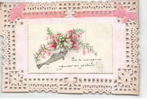 Mikifp2-015 - April Fool's Embroidered Card