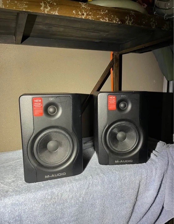 M-Audio Bx5 D2 Bi Amplified Studio Monitor Pair for sale online | eBay