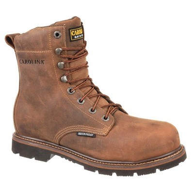 CAROLINA SHOE CA3557 8-Inch Work Boot,EE,8,Brown,PR 416F84