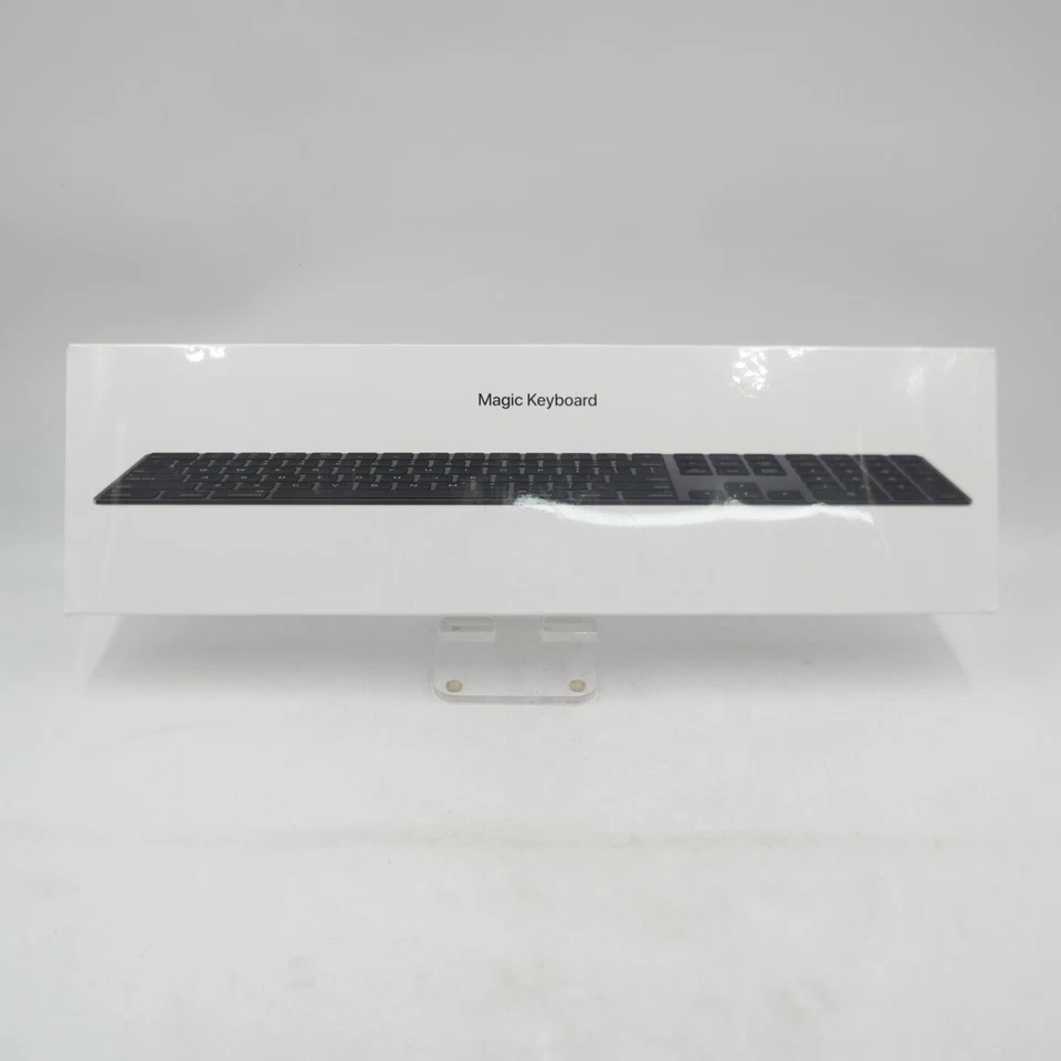 Apple Magic Keyboard with Numeric Keypad | Space Gray/Black | A1843. New - Image 2 of 4