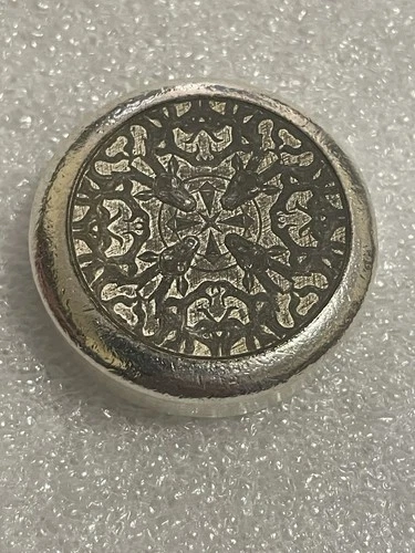 Scarce Buck Rock Metals 3.7 Troy Oz .999 Silver Celtic Design-Read Description