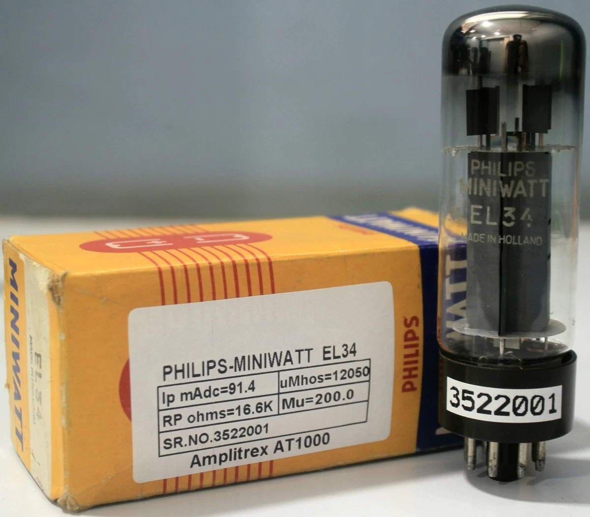 one EY500A Philips NOS & NIB Valve Tube - FR