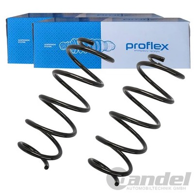 2X PROFLEX FAHRWERKSFEDERN VORNE PASSEND FÜR CITROËN NEMO FIAT QUBO PEUGEOT
