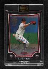 2021 Topps Archives Signature Series 1/1 Barry Zito #09BC-77 Buyback Auto mv1