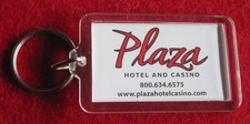 Schlüsselanhänger „Plaza Hotel and Casino“ USA, Las Vegas, Vintage