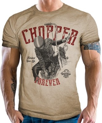 GASOLINE BANDIT T-Shirt Chopper Forever Bike S M L XL XXL XXXL - 4XL