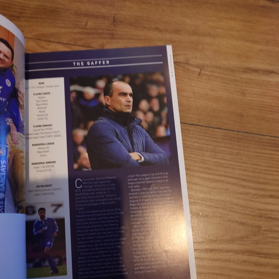 Leicester City vs Everton 2015/16 final programme (7 May 16) - Champions Season - Image 3 of 4