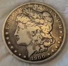1900-O  $1 Morgan Silver Dollar - Better Date M-6