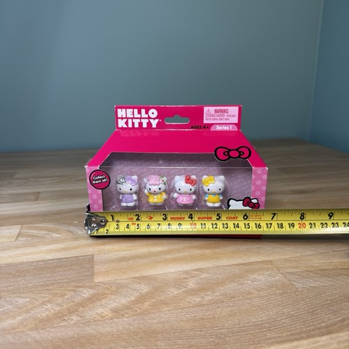 4 Hello Kitty and Friends Figure Pack 2013 Series 1 Jakks Pacific Sanrio SEALED - Picture 9 of 9
