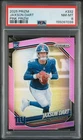 2025 PANINI PRIZM PINK PRIZM #332 JAXSON DART ROOKIE RC PSA 8