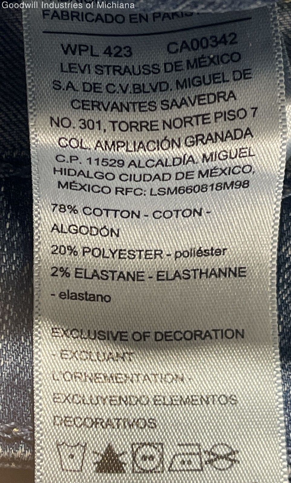 Levi's Women's Jeans Sz 12M thumbnail 3