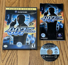 Nintendo Gamecube James Bond 007 Agent Under Fire Video Game 2001 Complete Works