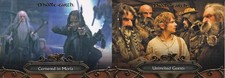LORD OF THE RINGS MIDDLE EARTH 2 CRD LOT.