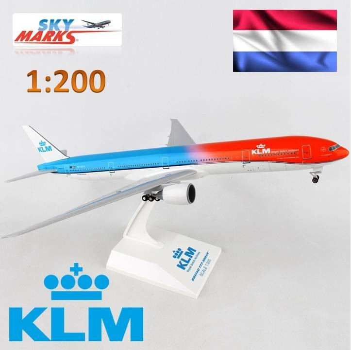 SkyMarks 1/200 Boeing 777-300ER KLM 