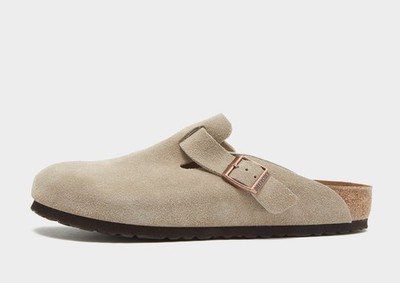 Original Birkenstock Boston Clogs  ( Herren Größe: UK 9,5 EUR 44 ) Taupe / Braun