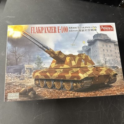 Amusing Hobby 35A016 1/35 E-100 8.8cm Flakzwilling