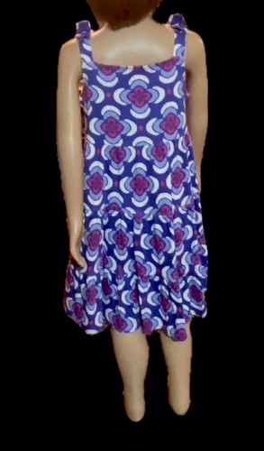 GYMBOREE SZ6 “DESERT DREAMS” OUTLET GIRLS SOFT FLORAL MEDIALLION PRINT DRESS - Picture 5 of 7