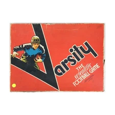 Cadaco Boardgame Varsity - The Scientific Football Game Box Fair+