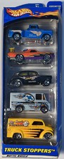 Hot Wheels 5 Car Gift Pack Truck Stoppers Die Cast ,1:64,sealed B218 