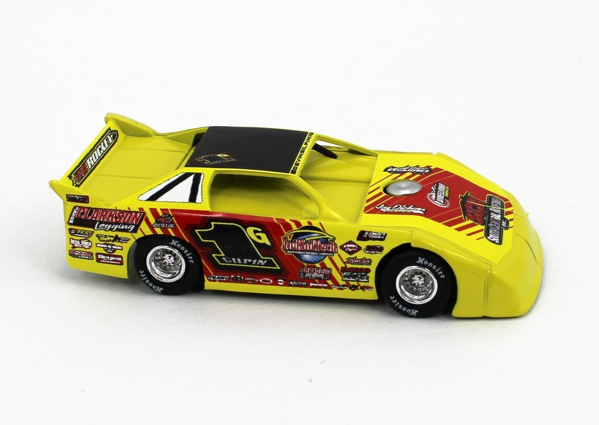 1:64 ADC Dirt Late Model *DEVIN GILPIN* #1g Clarkson Logging