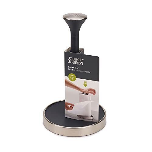 Joseph Joseph Push and Tear kitchen Roll Holder for Easy Tearing Off (Maximum - Picture 6 of 6