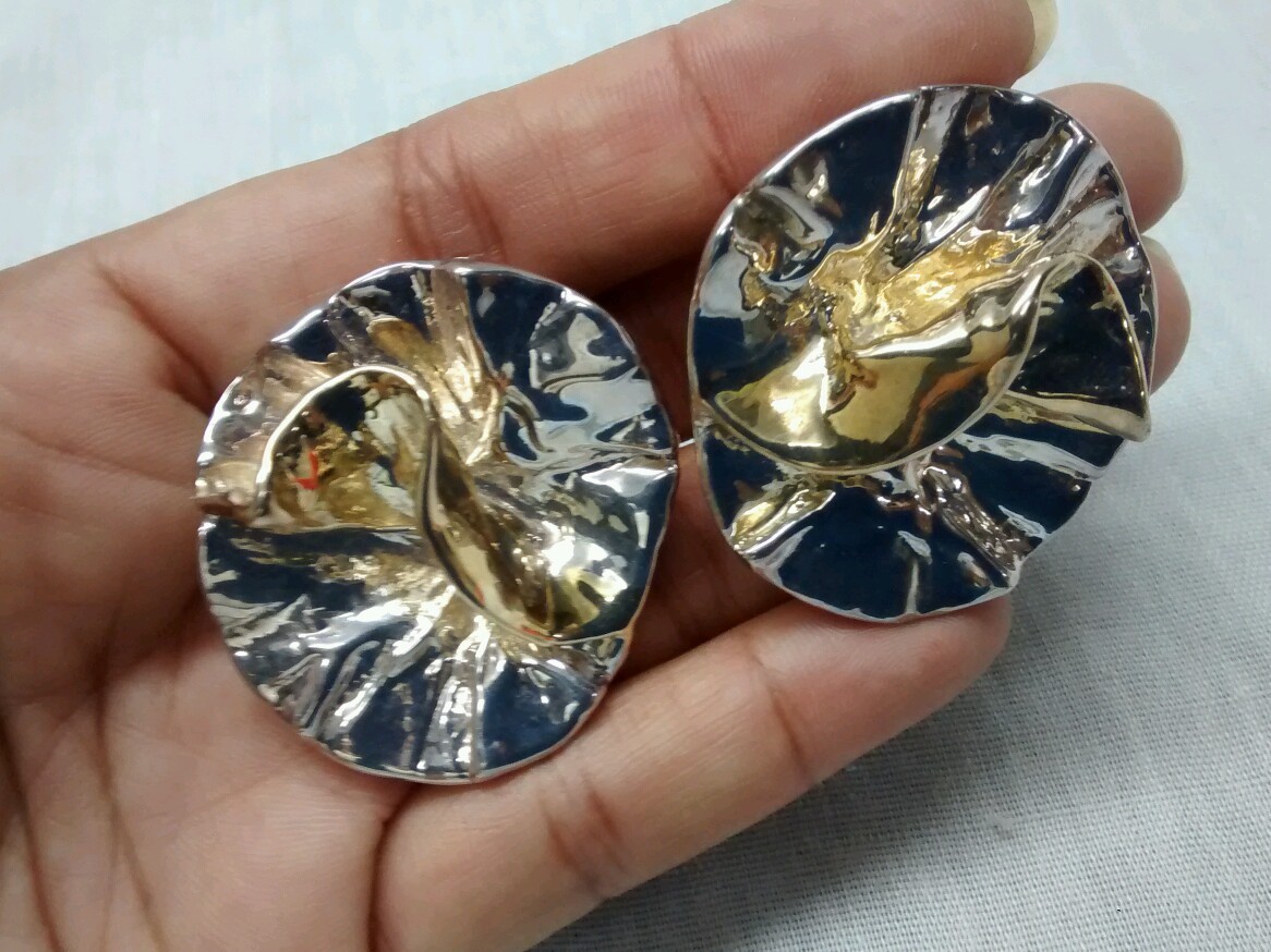 Runway statement electroform  sterling silver 925… - image 3