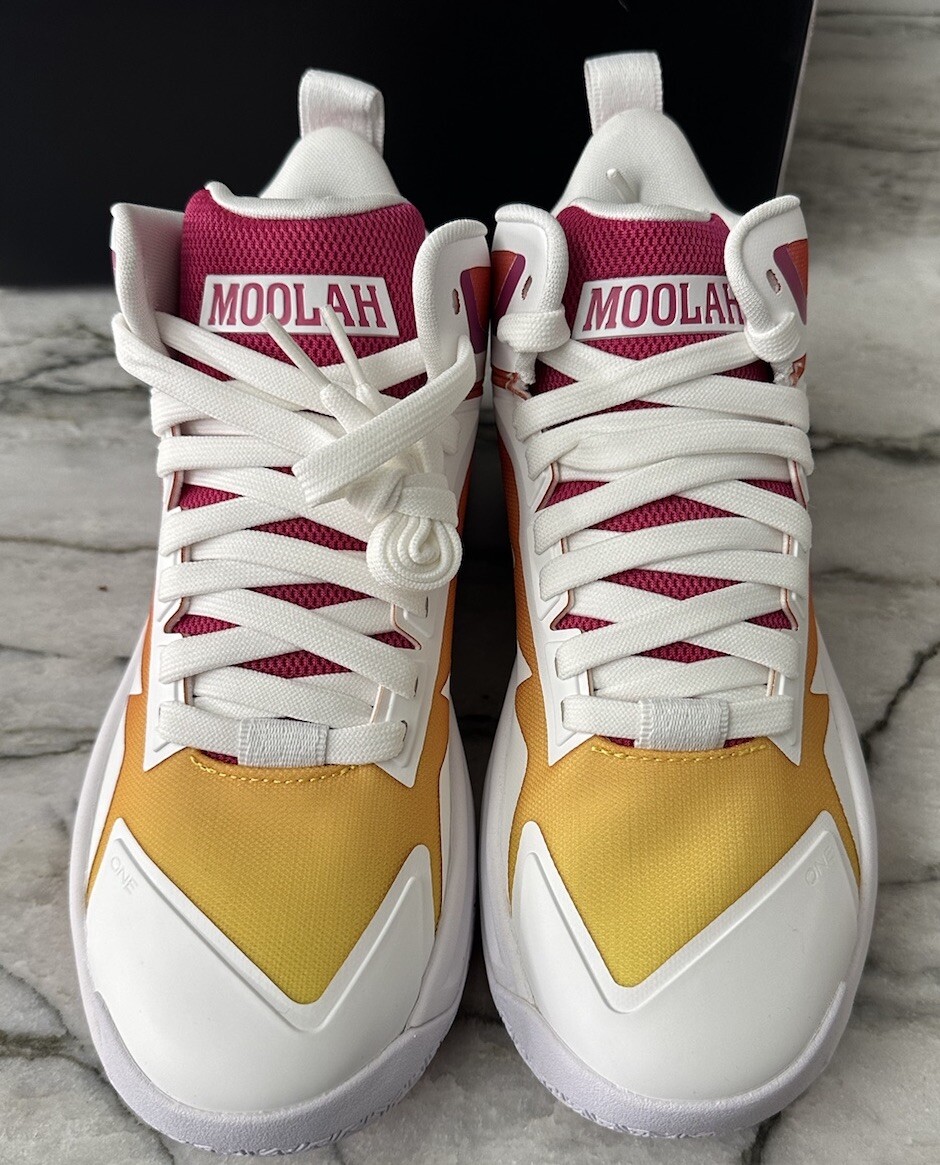 Moolah Womens Triple Double Pink Orange Size Womans Basketball