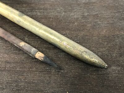 小物 TATE Y5099 YATATE copper stationery Japan Brush Inkwell Holder