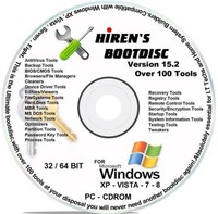 Hiren’s Boot Cd 15.2 Usb Drive, Antivirus, Backup, Cmos Tools,browsers, Cleaners Hiren’s Boot Cd 15.2 Usb Drive, Antivirus, Backup, Cmos Tools,browsers, Cleaners
