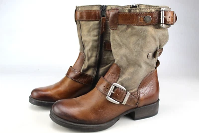 MJUS Gr.37  Damen Stiefel Stiefeletten Boots Herbst Winter  WIE NEU - Bild 1 von 4