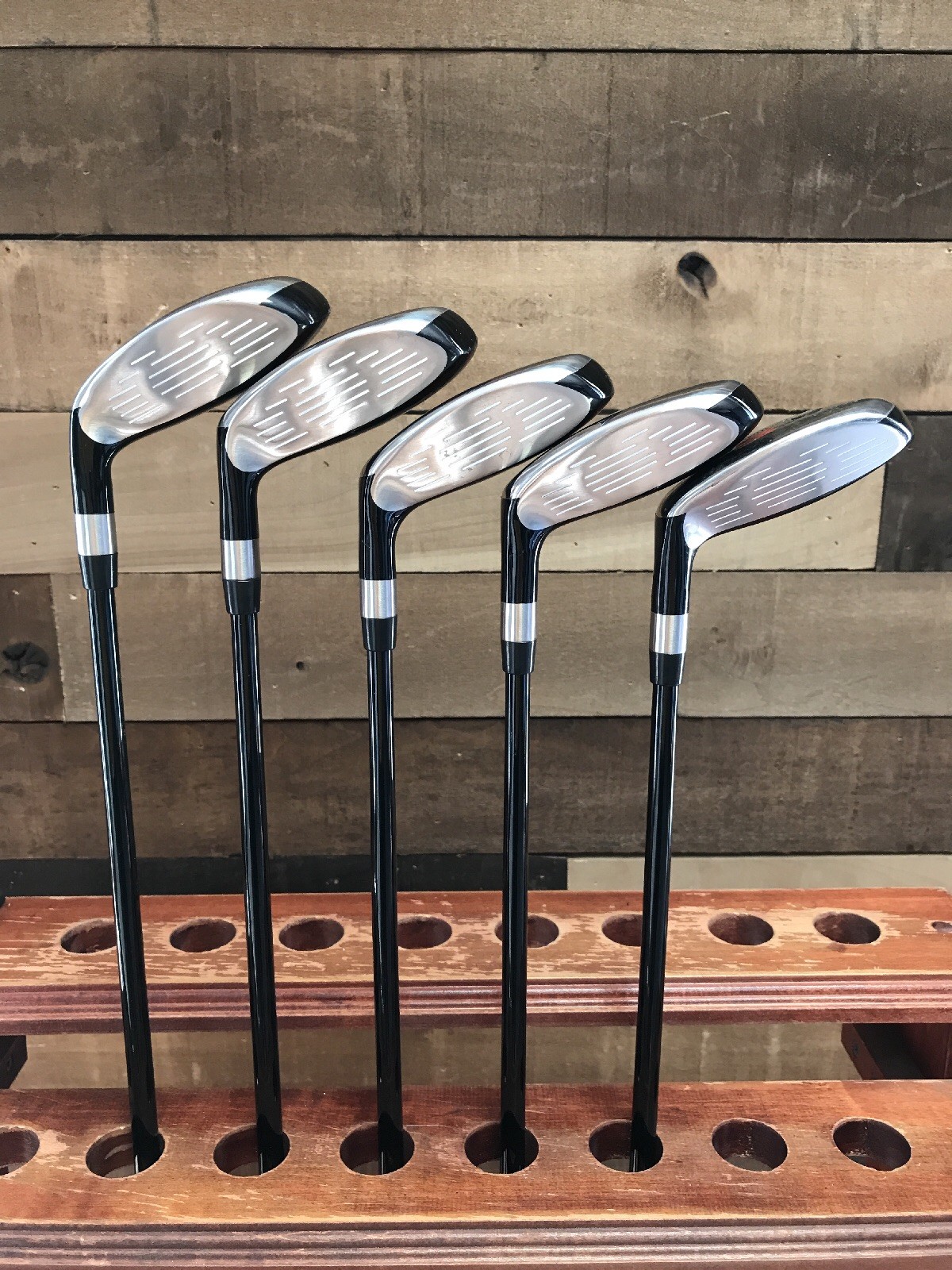 USED Majek K5s Hybrid Iron Set #6-PW Senior Graphite Shaft Right Handed 116-54UG