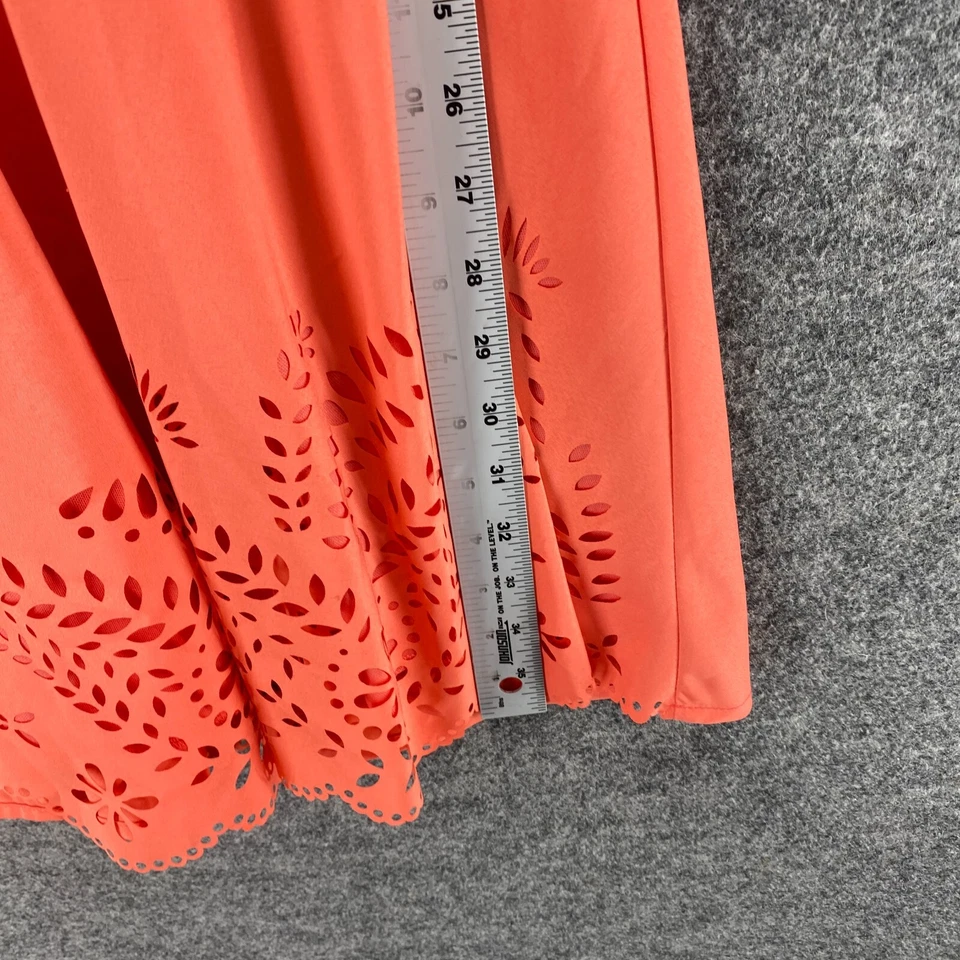 Ya Los Angeles платье женщин L большой розовый геометрический крючком оболочка Midi молнии - Изображение 4 из 4