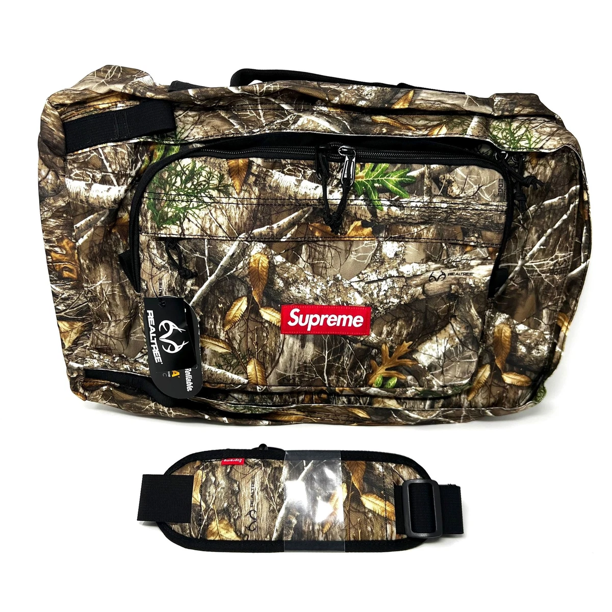 Supreme Duffle Bag (FW19) Real Tree Camo
