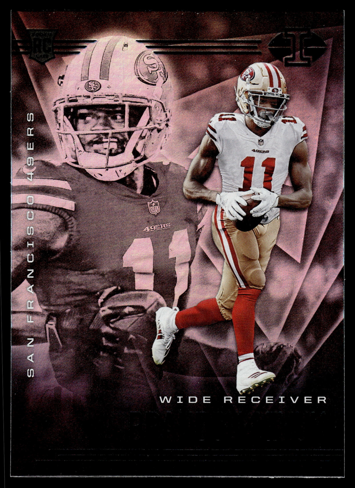 Brandon Aiyuk 2020 Panini Illusions Rookie Card #27