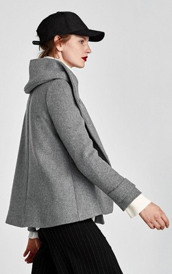 wraparound collar coat