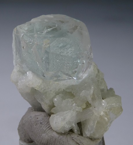 74 CARATS NATURAL GOSHENITE var BERYL AND CLEAVELANDITE AFGHANISTAN, (MIX-26),, - Imagen 12 de 17