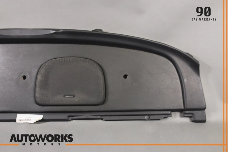 98-03 Jaguar XJ8 XJR VDP X308 plataforma de estante de paquete trasero con cubierta de altavoz PIERNA OEM Foto 4 de 4