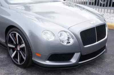 F/S Front Bumper Lip Spoiler OE Style For Bentley Continental GT Coupe 2012-2017