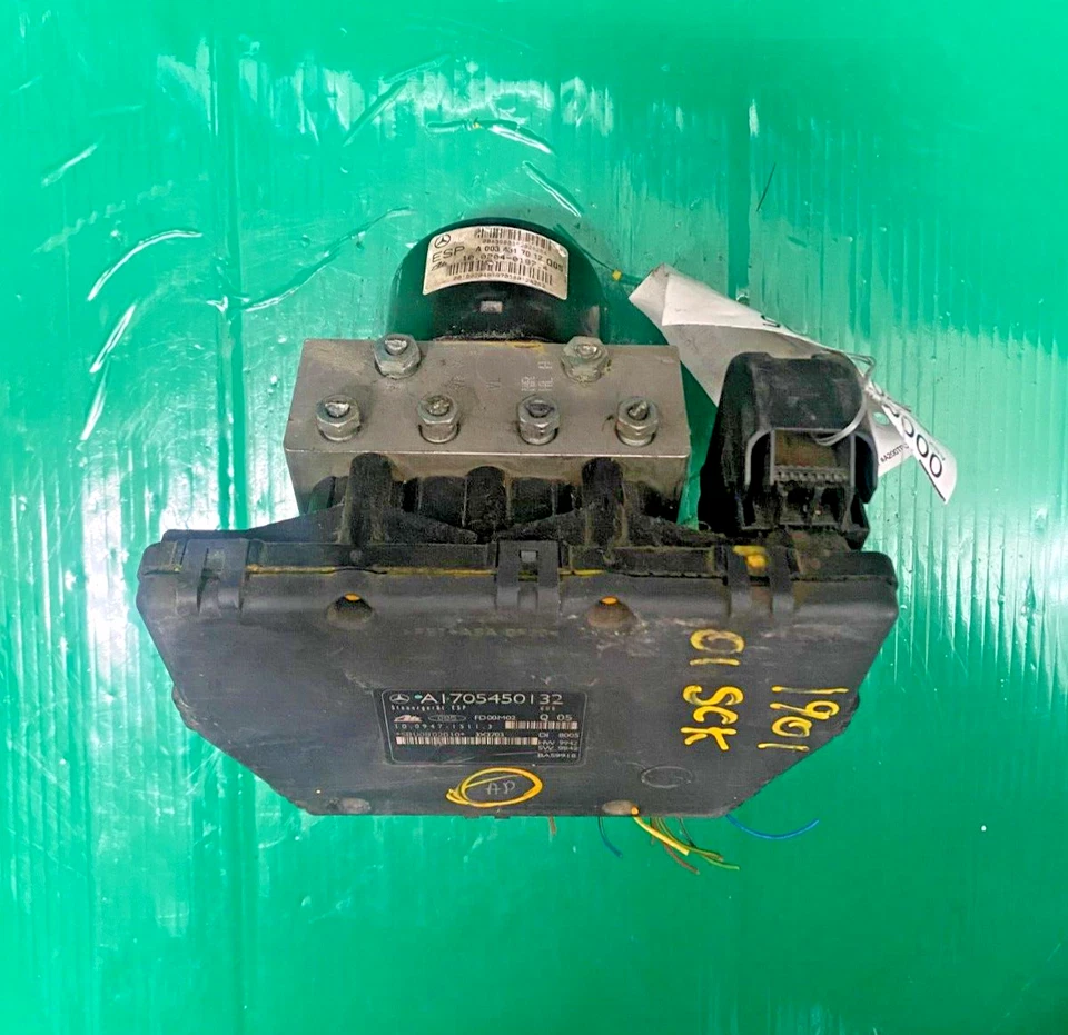 2001 Mercedes-Benz SLK230 ABS антиблокировочный слом модуль и насос 003 431 70 12 - Изображение 3 из 4