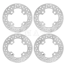 Front & Rear Brake Disc Rotors for Kawasaki Mule PRO-FX /PRO-DX KAF820 KAF1000