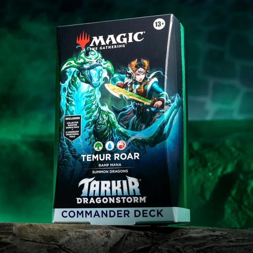 Temur Roar MTG Tarkir Dragonstorm Commander Deck –🔥 Ready to Ship🔥