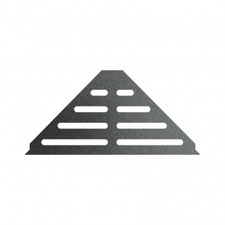 Reversible Tile Shower Shelf Genesis Stainless Steel 8 Colours Available