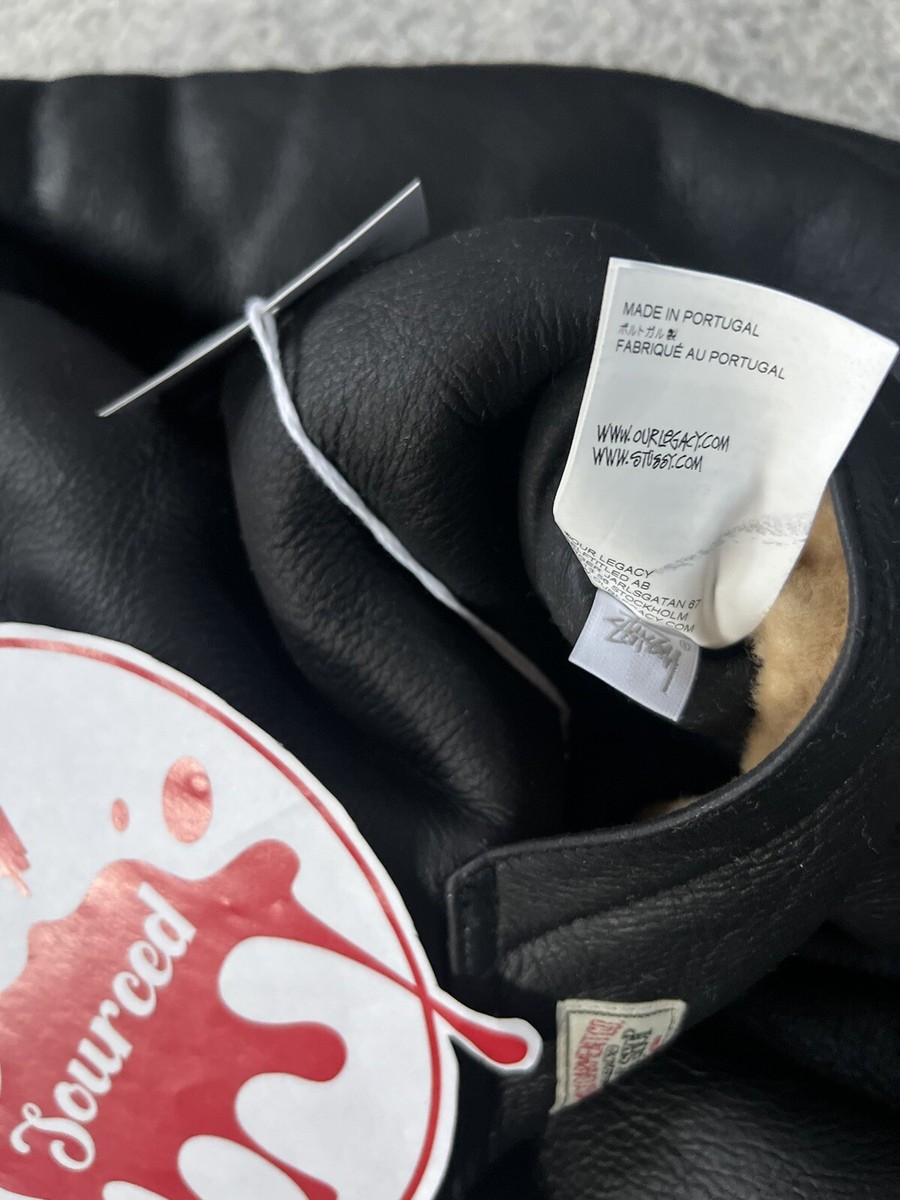 Stussy x Our Legacy Work Shop Reversible Leather Shearling Stussy x Our Legacy Work Shop Reversible Leather Shearling