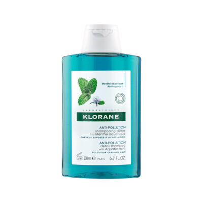 Klorane Anti-Pollution Detox Shampoo with Aquatic Mint, 200ml