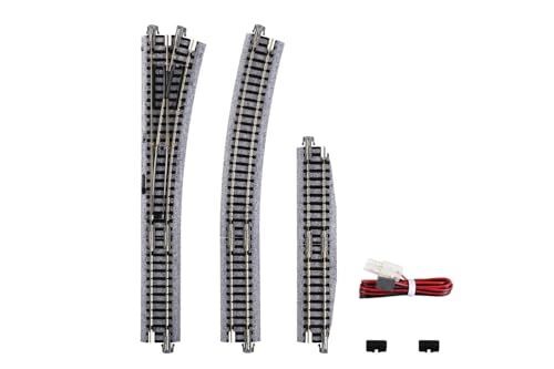 KATO N Gauge Electric Turnout No.4 Right 20-221 Model Train Track 5-Pack Set - Picture 3 of 5