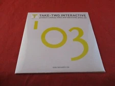 Take2 Interactive Catalog Electronic Press Kit 2003 GTA Vice City Mafia Midnight