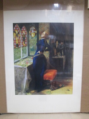 Mariana 1851 John Everett Millais Gallery vintage 1973 poster 20249